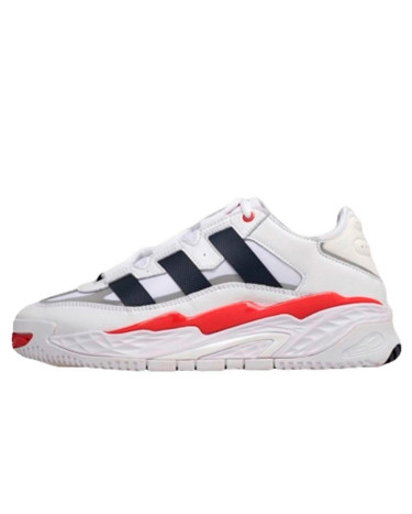 Adidas Niteball White Black Red