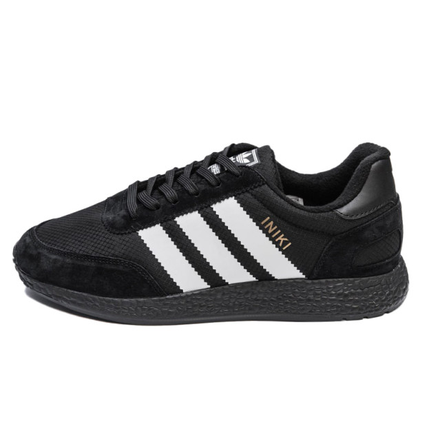 Adidas Iniki Black С ФЛИСОМ