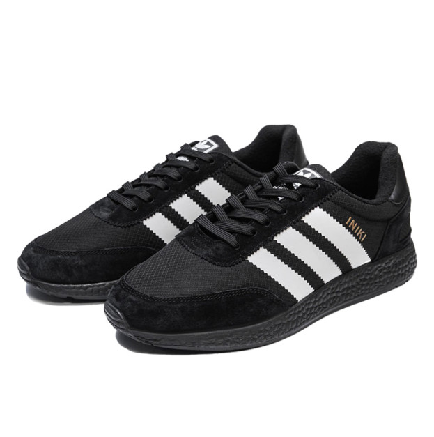 Adidas Iniki Black С ФЛИСОМ
