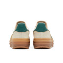 Adidas Gazelle Bold Cream Collegiate Green ID7056