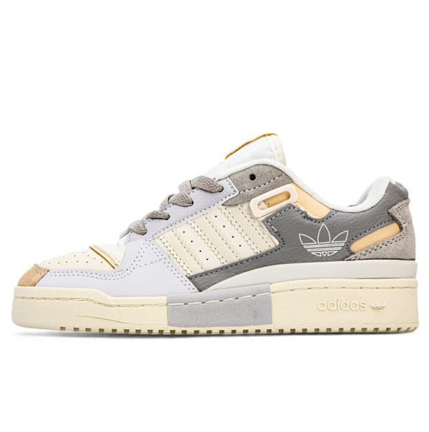 Adidas Forum Low Exhibit Grey Beige Orange