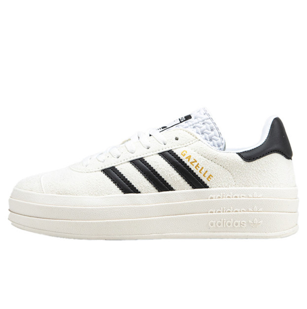 Adidas Gazelle Platform Bold White Black