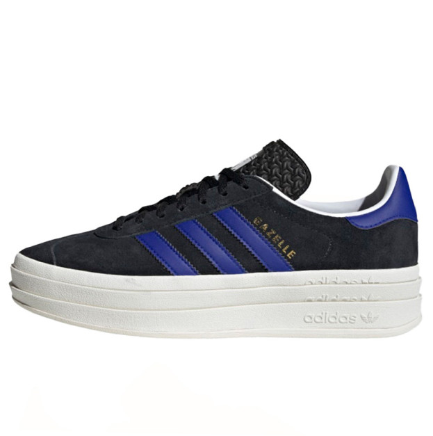 Adidas Gazelle Bold Core Black Lucid Blue HQ4408