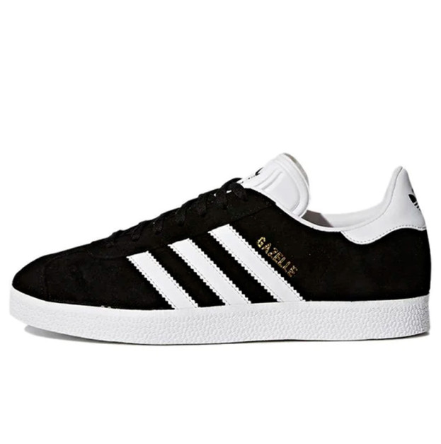 Adidas Gazelle Black White Gold Metallic BA9595