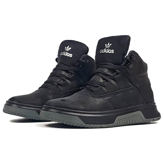 Adidas Posturo Design Boots Black Winter З ХУТРОМ