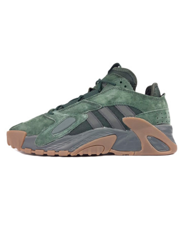 Adidas Streetball Olive Winter Suede With FUR