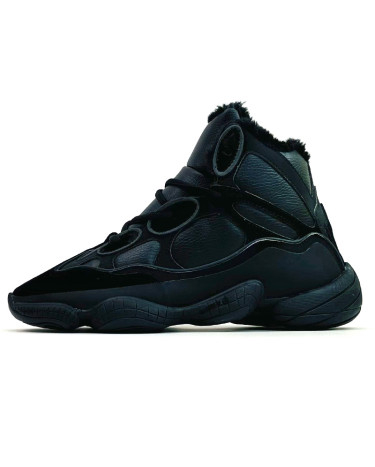 Adidas Yeezy Boost 500 High Black Winter З ХУТРОМ