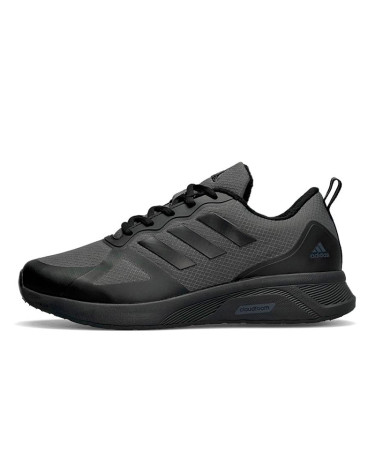 Adidas Cloudfoam Termo Dark Grey Black С ФЛИСОМ