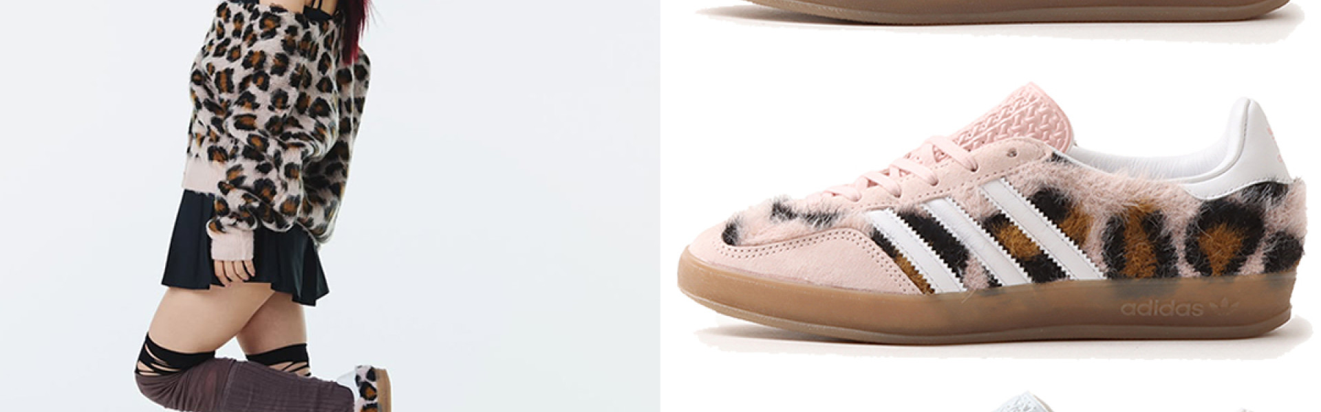 atmos Pink представив стильні adidas Gazelle Indoor “Trinity Leopard”